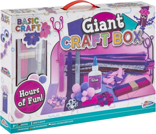 Basic Craft grand coffret créatif rose