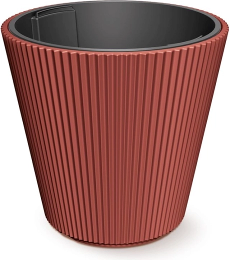 Cache-pot Milly avec insert 46,7 cm – couleur cuivre