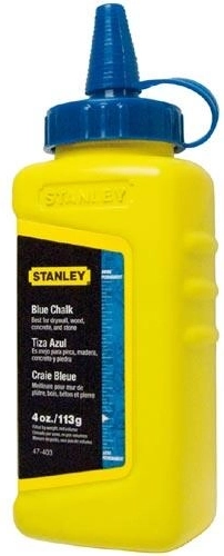 Poudre à tracer 115 g STANLEY, bleue