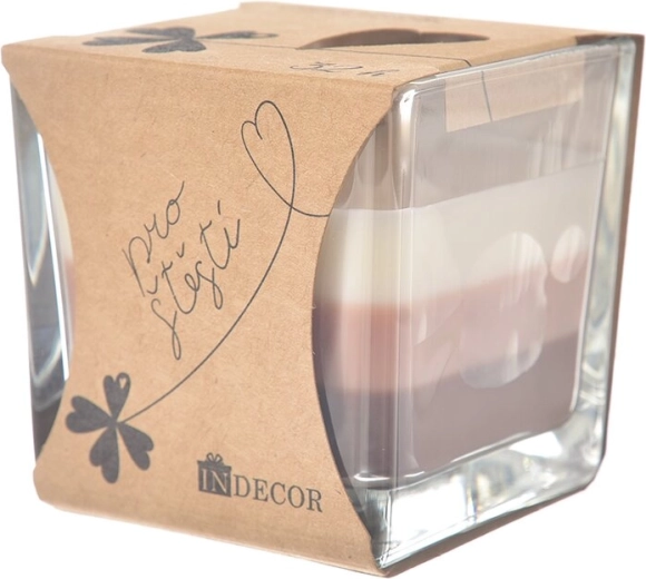 Bougie en verre Pro štěstí vanille – recharge 170 g
