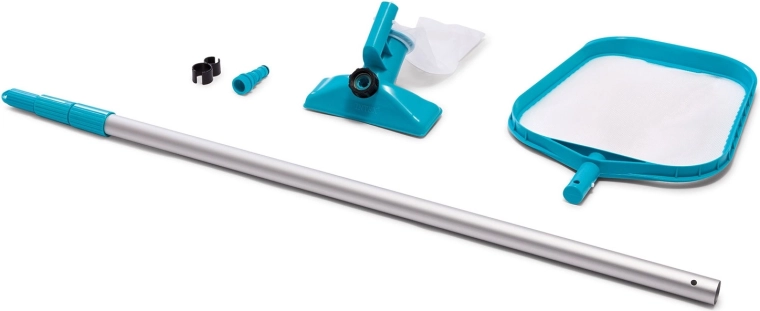 Kit de nettoyage de piscine avec aspirateur et épuisette INTEX