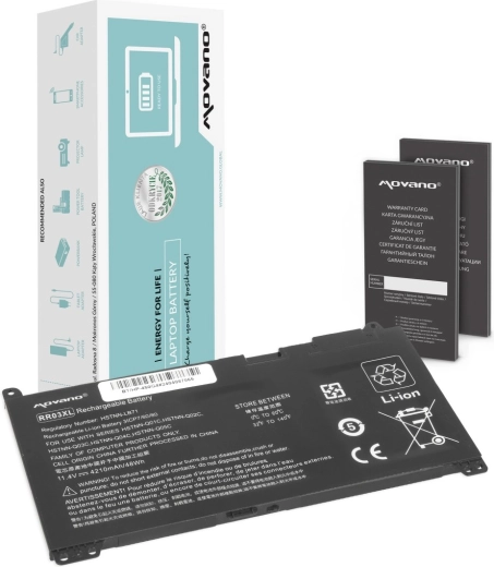 Batterie Movano RR03XL pour HP ProBook 430, 440, 450 et 470 G4/G5