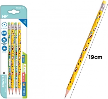 Crayons « Candy Color » HB, 4 pcs MP