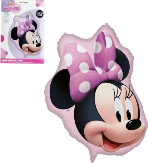 Ballon en aluminium MINNIE 70 × 77,5 cm