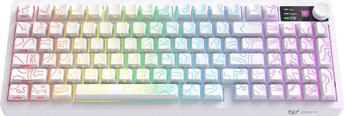 Clavier gamer Onikuma MT902 blanc