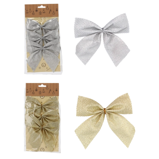 Set de nœuds de Noël 13 cm – 3 pcs