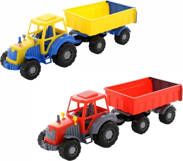 Tracteur Altaï avec remorque