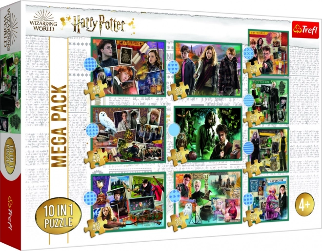 Puzzle 10 en 1 HARRY POTTER – monde des sorciers