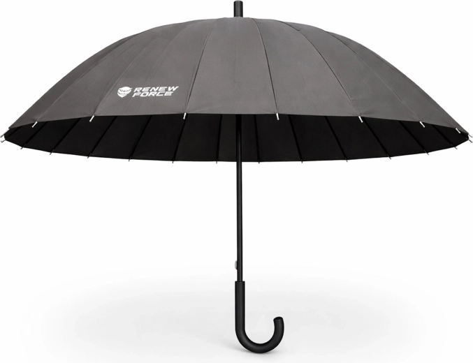 Parapluie RENEW FORCE 24 baleines 120 cm - 1 pièce