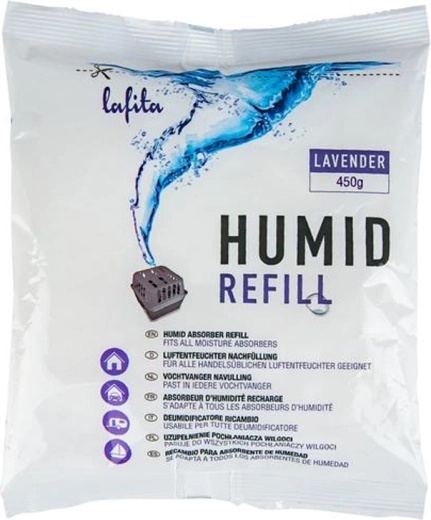 Recharge pour absorbeur d’humidité Lafita 450 g lavande