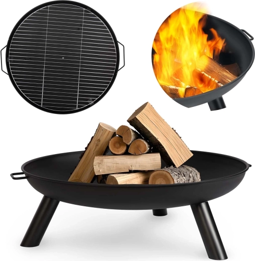 Brasero de jardin avec grille 60 cm BERDSEN