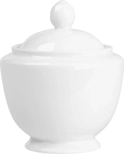 MariaPaula Klasyka sucrier en porcelaine blanche 330 ml