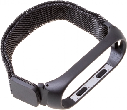 Bracelet magnétique pour Xiaomi Mi Band 3 / Xiaomi Mi Band 4 - noir