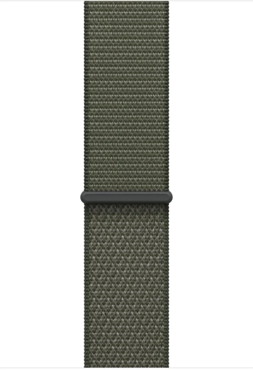 Bracelet de sport vert forêt pour boîtier 46 mm