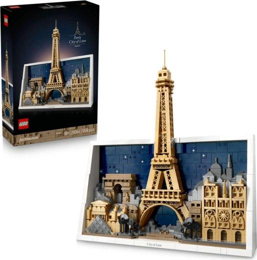 Lego architecture paris – ville de l’amour 21064
