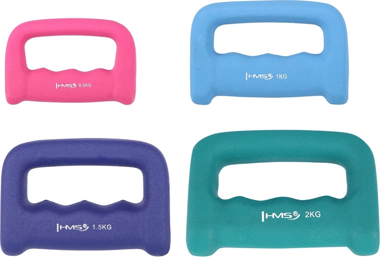 Haltère en néoprène avec poignée 1 kg HMS