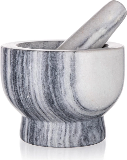 Mortier en marbre 13 cm Culinaria