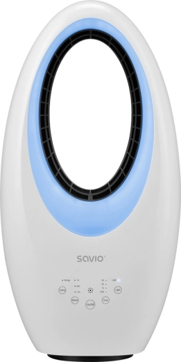 Ventilateur de sol sans pales Savio avec oscillation