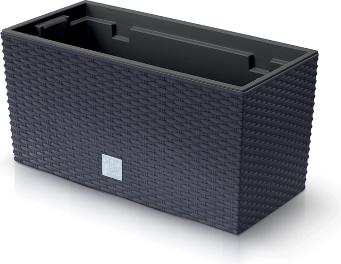 Jardinière avec insert Rato Case 39,5 cm anthracite