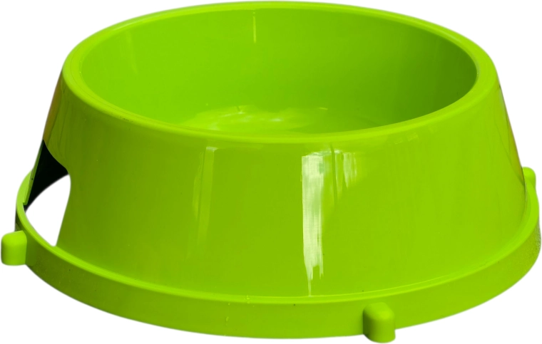 Gamelle en plastique pour chiens et chats, grande, avec antidérapant