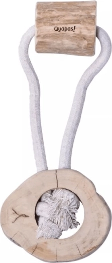 Quapas! jouet Circle en bois de caféier pour le tir à la corde