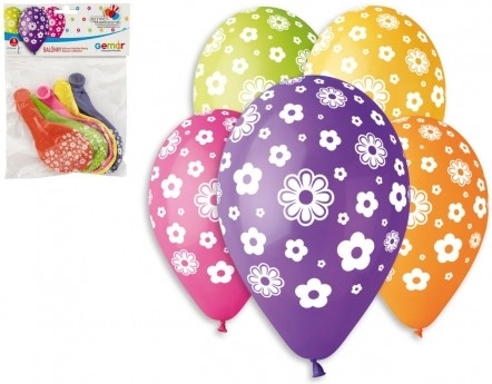 Ballons gonflables Teddies fleurs
