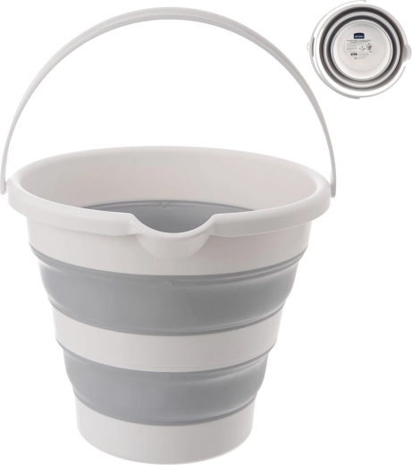 Seau de camping pliable 12 l (plastique UH)