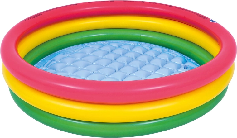 Piscine gonflable pour enfants 100 cm avec fond souple