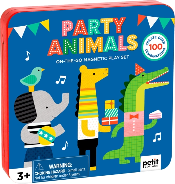 Livre magnétique fête des animaux PETIT COLLAGE