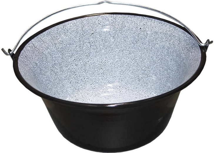 Chaudron 22 l en acier émaillé – noir