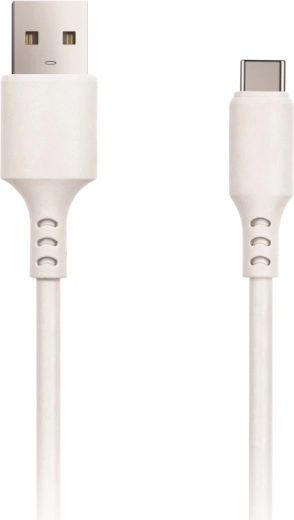 Setty câble USB–USB‑C 3 m, 2 A, blanc