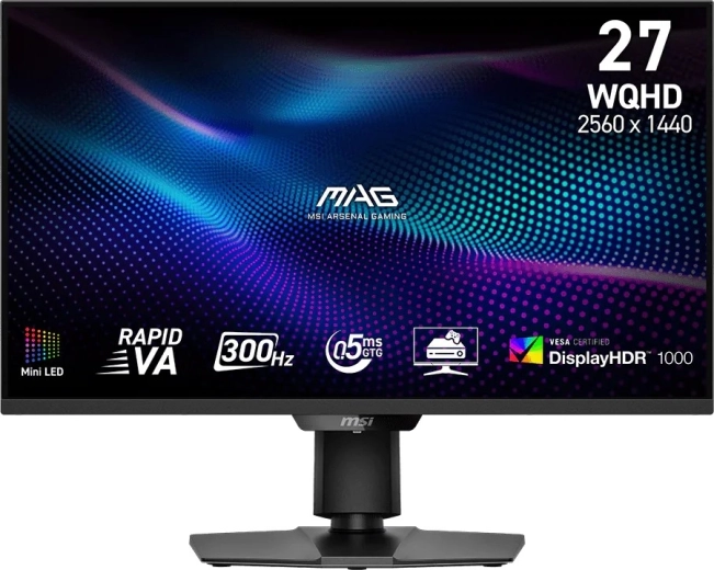 Moniteur 27" MAG 274QPF, WQHD, 300 Hz, plat, noir