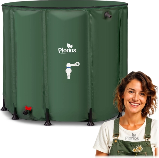 Tonneau pliable pour eau de pluie 650 l Plonos