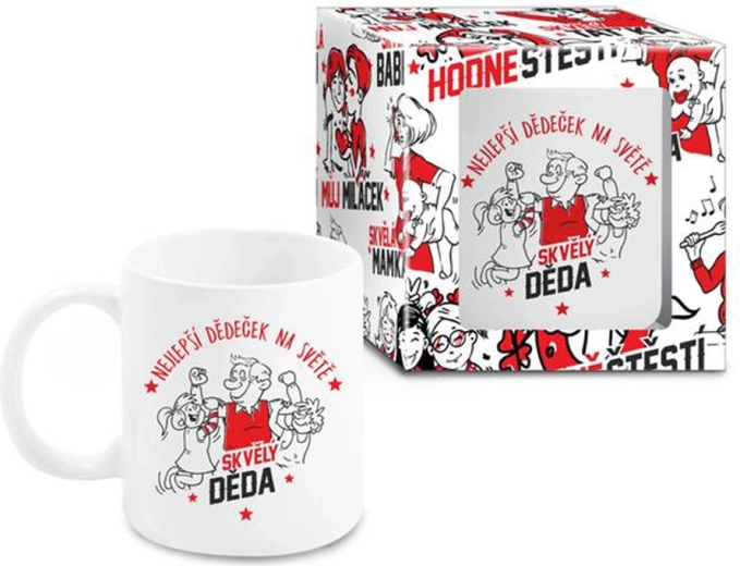 Mug cadeau en céramique Super grand‑père 300 ml