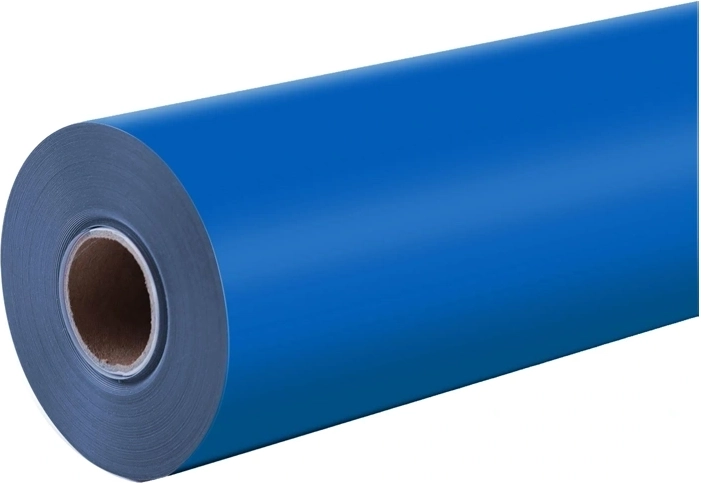 Film autocollant mat HTVRONT bleu 30,5 × 180 cm
