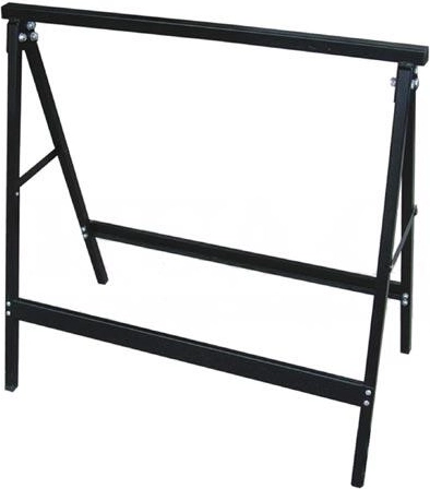 Tréteau de chantier fixe 78 × 40,5 × 74,5 cm, capacité 150 kg/paire