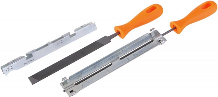 Kit d’affûtage pour chaînes de scie 4 mm