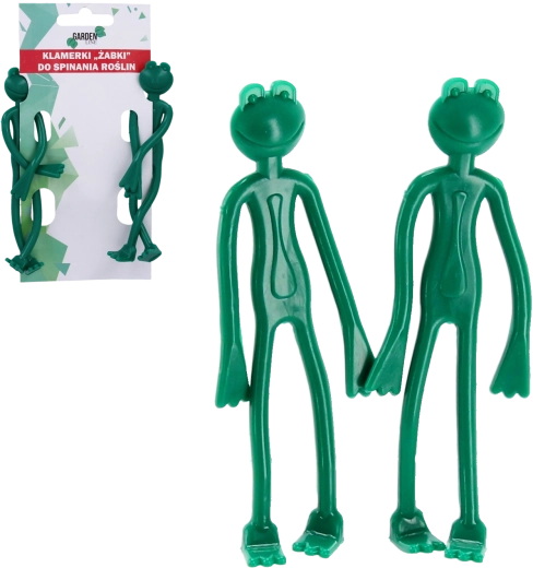 Lot de clips pour plantes Grenouille 13,5 cm – 2 pcs