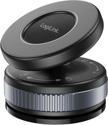 Support magnétique pour smartphone avec ventouse et aimant puissant