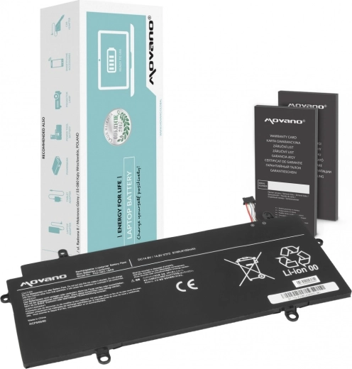 Batterie Movano PA5136U-1BRS pour Toshiba Portege Z30 (Z30-A/Z30-B/Z30-C) 4100 mAh 61 Wh