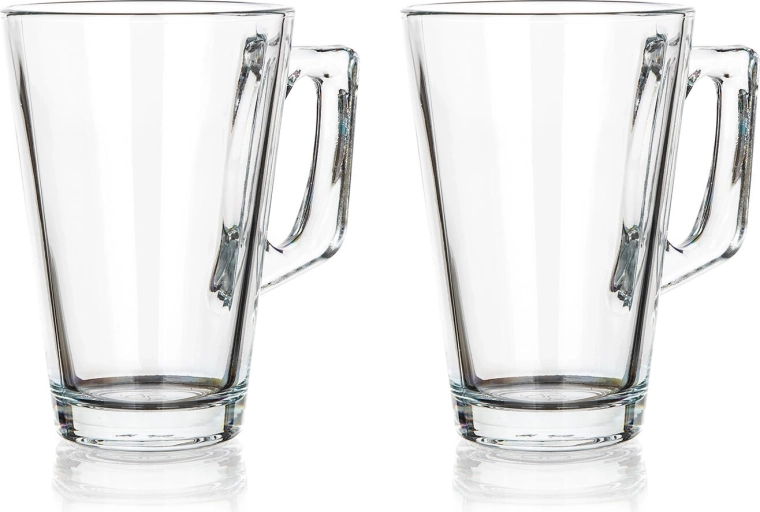 Tasses en verre Vela 250 ml – lot de 2 pièces