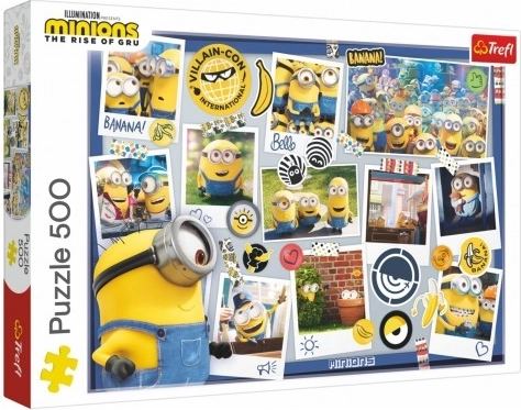 Puzzle Minions Collection de photos déjantées 500 pièces