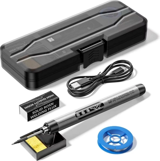Fer à souder sur batterie Renew Force avec USB‑C et écran LCD 420 °C