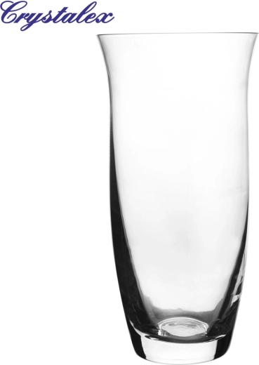Vase en verre transparent 25,3 cm