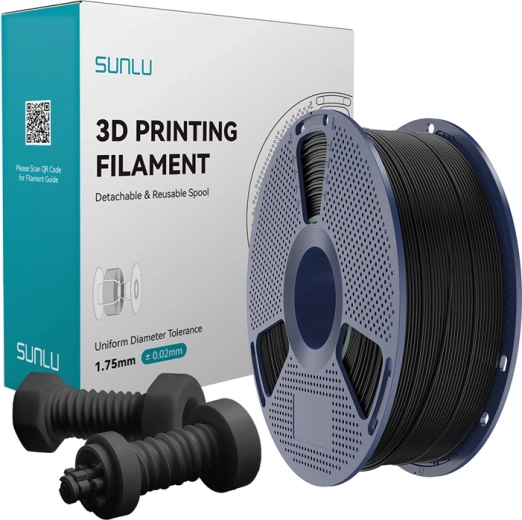 Filament ABS haute vitesse Sunlu – noir