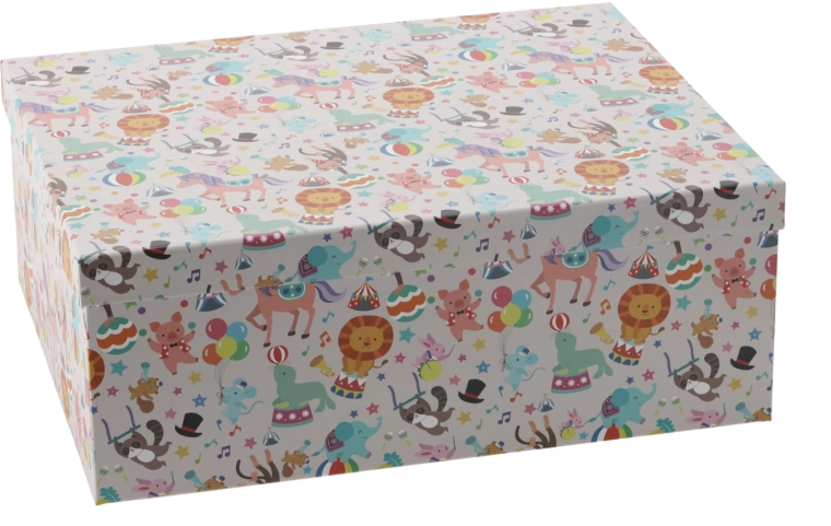 Boîte cadeau Kolorowe Zwierzęta - 1 pièce