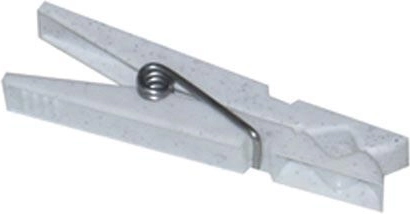 Pinces à linge en plastique – assortiment de couleurs, 20 pcs