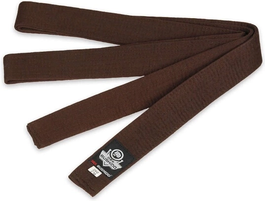 Ceinture marron pour kimono DBX BUSHIDO OBI