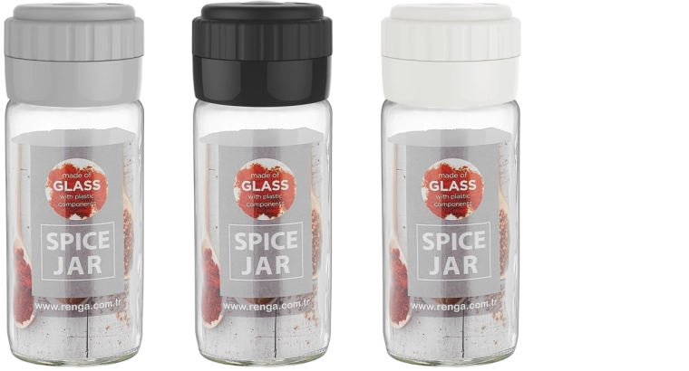 Pot à épices HIBRIT 0,24 l – blanc ou noir