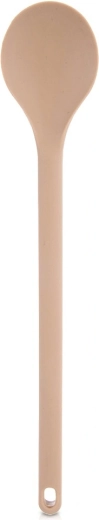 Cuillère de cuisine en silicone beige 28 cm